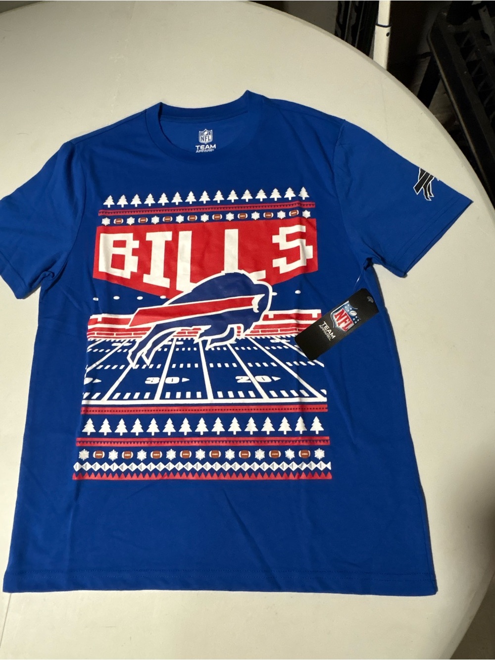 NFL Buffalo Bills Kids Holiday T-Shirt - New with Taga